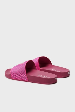 Guess Bayan Terlik E4gz25 Bb00f G4d6 Fuşya Fuşya