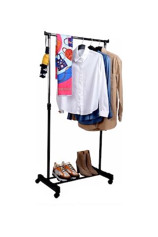 biricik Teleskopik Tekerlekli Elbise Askılığı Diğer