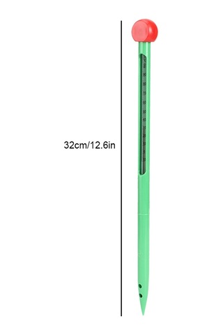 Springsun Toprak Sıcaklığı Ölçer, Cam Çubuklu Ve Bataryasız, Bahçe-bağ-çiftlik İçin -10 C/+110 C Aralığında Doğru Okuma