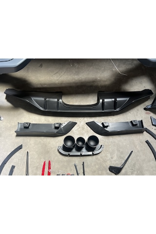 Honda Civic Fc5 Typer Arka Tampon & Difüzör Seti