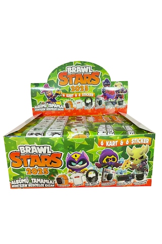 Brawlstars 48 Kutulu Oyun Kartları 2025 Albümü Tamamla 288 Kart