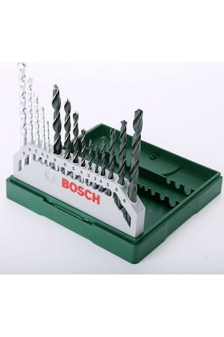 Bosch Mini-X-Line 15 Parça Karışık Matkap Ucu Seti - 2607019675
