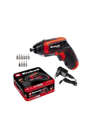 Einhell TE-SD 3.6 Li Şarjlı Vidalama + 10 Bits Uç - Metal Kutu - 4513501