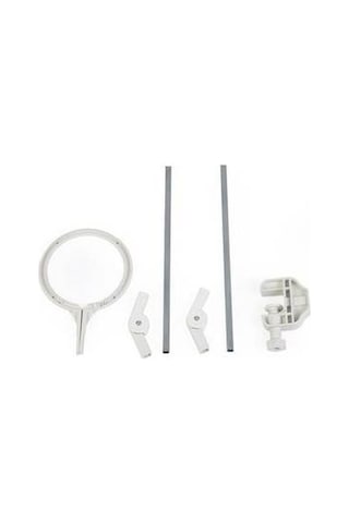 Hugoy Bebek beşik cibinliği ve demiri, cibinlik, tül,demir pembe