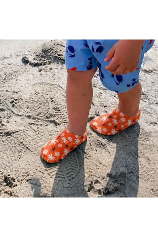 Gripptoes Kaymaz Damla Tabanlı Deniz&havuz Çorabı L2 Çok Renkli