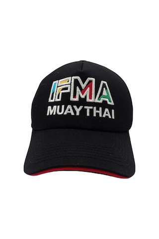 Dragondostore Dragon 50325Ac Şapka Ifma Logo Nakışlı Muaythai Şapka