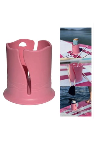 Peaxup Sup Paddle Board Kano Bardak Tutucu-içecek Tutucu Pembe