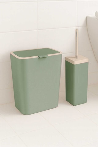 Prima Nova Flip 2'li Banyo Seti - Yeşil Yeşil