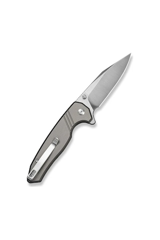 Sencut Selkyris Gray Aluminum Handle Satin Finished D2 Blade Kamp Çakı Gri
