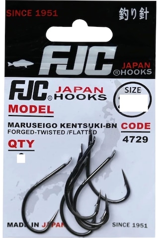 Fjc 4729 Maruseıgo Kentsukı Black Nıkel 19 Lu İğne No:8 - Standart