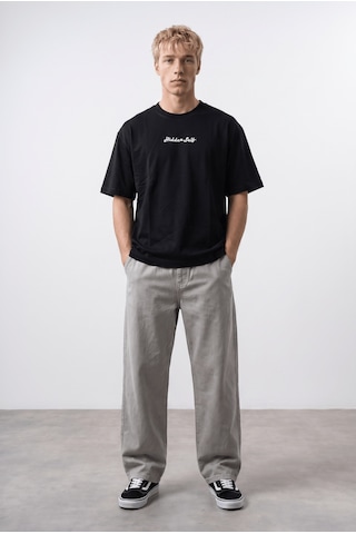 Respire Erkek Hidden Self Baskılı Oversize T-shirt Siyah Respire Erkek Hidden Self Baskılı Oversize T-shirt Siyah