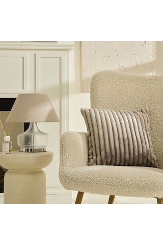 Karaca Home Shay Dolgulu Kırlent 43x43 Cm Gri Gri