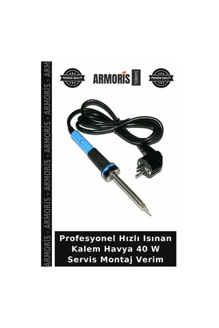 Profesyonel Hızlı Isınan Kalem Havya 40 W Servis Montaj Verim