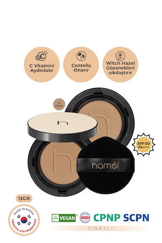 Zero Fit Cushion Kore Fondöten Spf50+ Pa+++ Refill X2 12g Sand