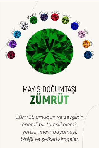 Mayıs Zümrüt Doğum Taşı Rose Tektaş Çivili Gümüş Küpe Gümüş