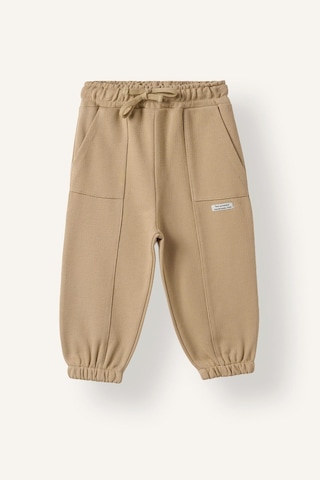 Defacto Beli Bağcıklı Yama Cepli Jogger Fit Pike Eşofman Altı Erkek Bebek I3545a526wnbg203 Bej-bg203