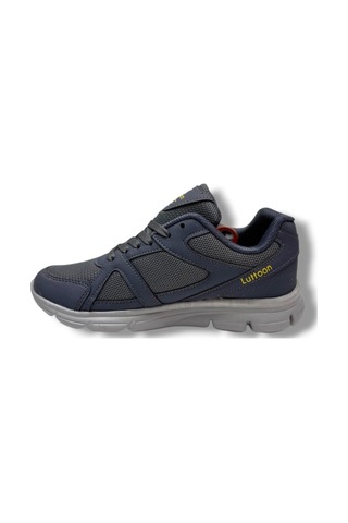 Luttoon 251-26 Anorak Deri Anatomik Sneaker Füme Sarı 36-39