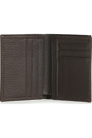 Lufian Jack Erkek Deri Kartlık Kahverengi Kahverengi 112240006100400 Kahverengi