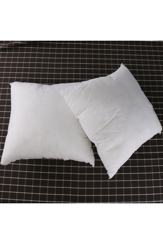 Fosenze Beyaz Koltuk Yastık Dolgusu, 40x40/45x45 Cm Seçenekli, Poliester Pamuk Malzeme, Pp Pamuk Dolgu, Kare Şekil Diğer