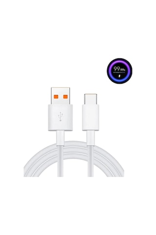 Xiaomi Mi Turbo Turuncu 6a Usb-type-c Şarj Aleti Kablosu