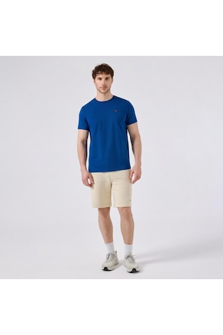 Ellesse 6sm5069-bl Bisiklet Yaka Erkek T-shirt - Mavi
