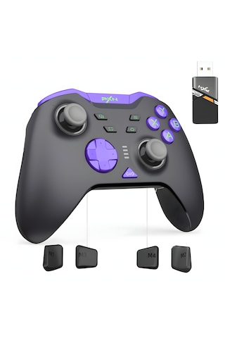 Pxn P5 8k Kablosuz Gaming Controller Kapasitif Joystick, 8000hz Polling, Hall Effect Tetik, 4 Makro Tuş,