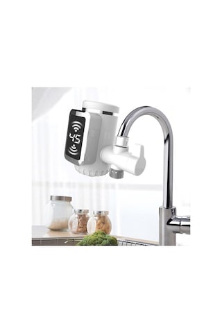 Maoyaya Kullanışlı Güçlü Isıtıcı Musluğu/küçük Mutfak Musluğu Gri Gri