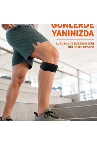 Tendon Bandı Ayarlanabilir Diz Altı Destek Bandı Spor Ve Günlük Kullanım