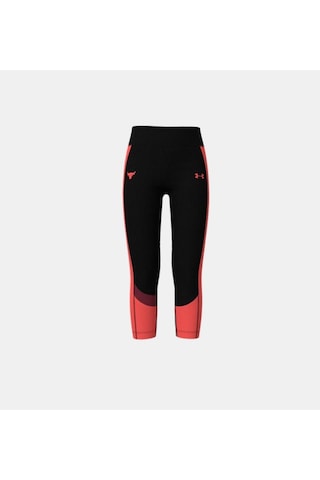 Under Armour Kız Çocuk Project Rock Heatgear® Armour Ankle Tayt Siyah
