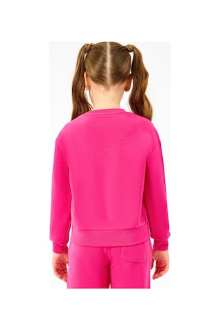Skechers Fleece Çocuk Sweatshirt Pembe