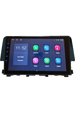 Honda 2016-2020 Civic/fc5 Android 2gb Ram 32gb Rom Carplay Naviga