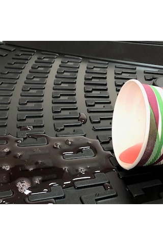 Skoda Kamiq 2019 Sonrası 3D Havuzlu Paspas Siyah