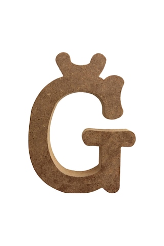 Na Neşeli Ahşap 25 Cm 18 Mm Ahşap Ğ Harfi.boyanabilir Ahşap Harf.ahşap Boyama Ürünü.ham Ahşap Harf Model Neseli234567996