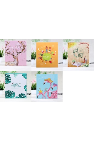 Sones 6 İnç 200 Parça Plastik 4d Fotoğraf Albümleri Ara Sayfalı Büyük Kapasiteli Albüm 5190-9