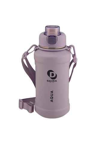 Daima Aqua 1000 Ml 12 Saat Sıcak 24 Saat Soğuk Mor Termos Mor
