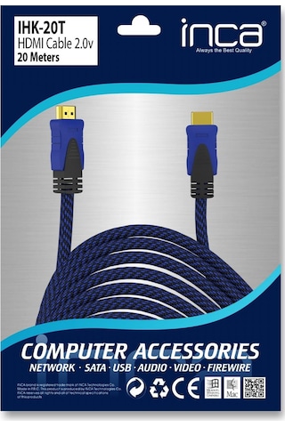 Inca 20metre Ihk-20t Hdmı Kablo 2.0v 4k 60hz-211872