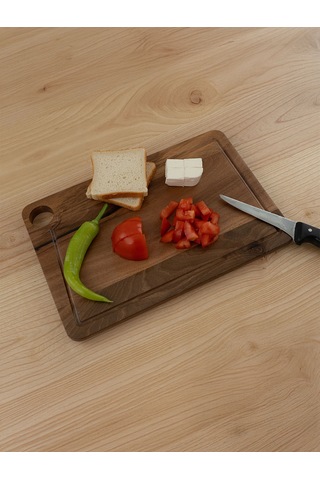 Ahşap Dikdörtgen Kesme & Sunum Tahtası