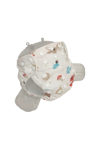 Bezhane Baby Ybb Yıkanabilir Bebek Bezi Cepli Sincap Desen 3kg-12kg Standart