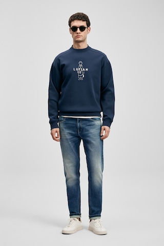 Lufian Max Smart Jean Erkek Pantolon Slim Fit Mavi Mavi 111200226100300