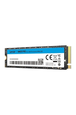 Lexar 500gb Nm610pro Pcıe Gen3 X4 M.2 2280 Ssd 3000-1700mb