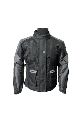 Venom Tourex Motosiklet Çeketi Gri