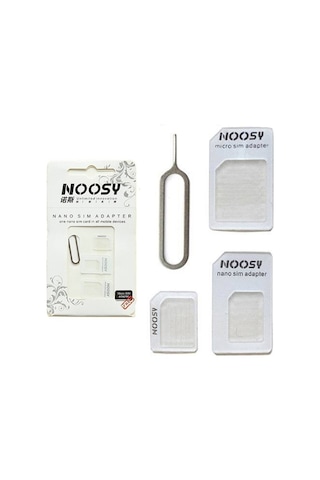 Noosy Micro. Nano. Normal Sim Kart Dönüştürücü Adaptör Iğne