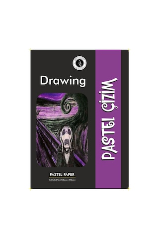 DreamArt Galery Pastel Çizim Defteri 14.8x21.0mm A5 Çizim Defteri