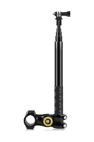 Shineyee Bisiklet Ve Motosiklet İçin Profesyonel Kamera Sabitleme Kiti - Gopro Ve Insta360 X3 Uyumlu Metal Tutucu Ve Uzatma Çubuğu Seti