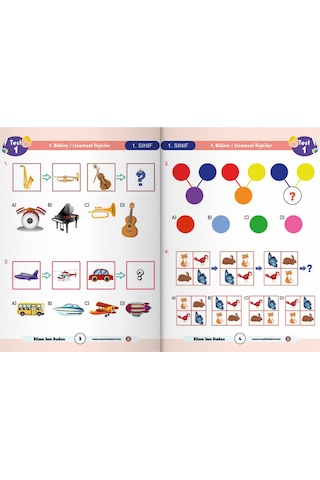 Çocuk Akademi Bilsemde Başarı Kitabı-1. Sınıf
