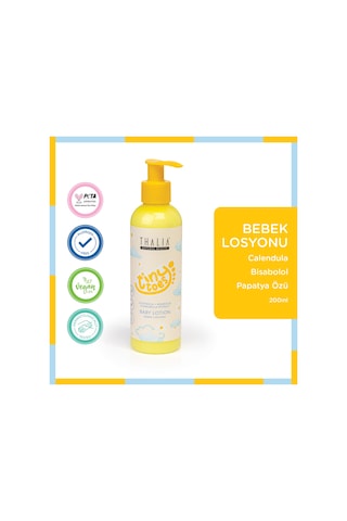 Thalia Calendula & Papatya Özlü Nemlendiricili Bebek Losyonu 200ml