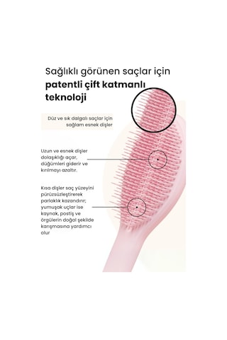Tangle Teezer The Ultimate Styler Dry Millennial Pink Saç Fırçası