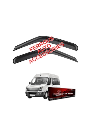 Volkswagen Crafter Fitil Üstü Ferrous Cam Rüzgarlığı 2li 2007 2019