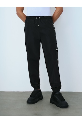 LOFT Regular Fit Erkek Eşofman Altı Lf2037303 Q1.v1 Siyah