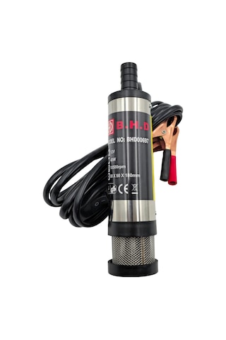Fixonic B.h.d. Bhd00697 12v Kendinden Emişli Taşınabilir Yakıt/sıvı Yağ Aktarma Mazot Pompası